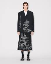 'KENZO Paris Jungle' embroidered skirt