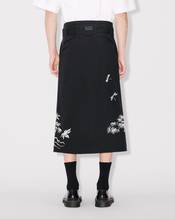 'KENZO Paris Jungle' embroidered skirt