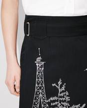 'KENZO Paris Jungle' embroidered skirt