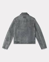 Casual blouson in leather