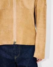 Casual jacket in leather