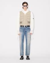 Workwear gilet in cotton