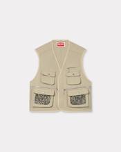 Workwear gilet in cotton