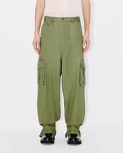 Adjustable cargo pants in cotton