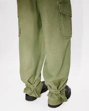 Adjustable cargo pants in cotton