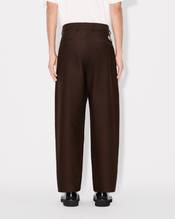 Tapered workwear pants in cotton