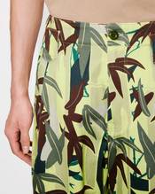'KENZO Chiku-Rin Camo' oversized pleated pants in cotton