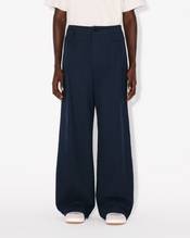 Oversized pleated pants