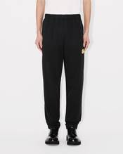 'Boke Flower' embroidered  jogpants in cotton