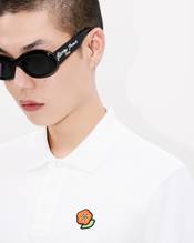 'KENZO Pop' embroidered slim polo in cotton