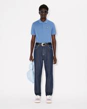 'KENZO Pop' embroidered slim polo in cotton