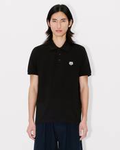 'KENZO Happy Tiger' embroidered slim polo in cotton