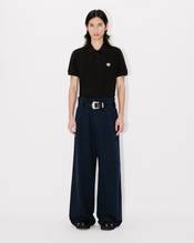 'KENZO Happy Tiger' embroidered slim polo in cotton