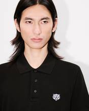 'KENZO Happy Tiger' embroidered slim polo in cotton