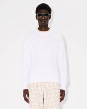 'KENZO Weave' embroidered jumper in cotton