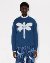'KENZO Dragonfly' embroidered wool jumper