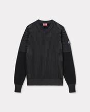 'Boke Flower 2.0' embroidered jumper in wool and cotton