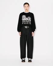 'KENZO Happy Tiger' embroidered jumper in wool and cotton