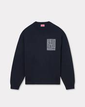 'KENZO Kamon' embroidered jumper in wool and cotton