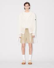 Cotton ripstop elasticated shorts