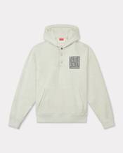 'KENZO Kamon' embroidered buttoned hoodie
