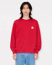 'Boke Flower' embroidered slim sweatshirt in cotton