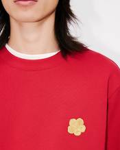 'Boke Flower' embroidered slim sweatshirt in cotton