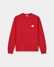 'Boke Flower' embroidered slim sweatshirt in cotton