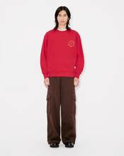 'Lunar New Year' embroidered sweatshirt in cotton