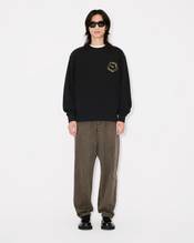'Lunar New Year' embroidered sweatshirt in cotton