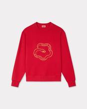 'Lunar New Year' embroidered sweatshirt in cotton
