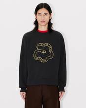 'Lunar New Year' embroidered sweatshirt in cotton