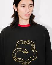 'Lunar New Year' embroidered sweatshirt in cotton