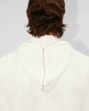 Zip-up hooded sweatshirt in mesh