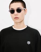 'KENZO Happy Tiger' embroidered sweatshirt in cotton