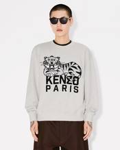 'KENZO Happy Tiger' embroidered sweatshirt in cotton