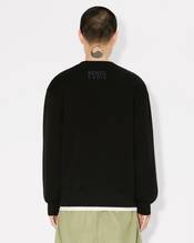 'KENZO Happy Tiger' embroidered sweatshirt in cotton