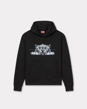 'KENZO Happy Tiger' embroidered hoodie in cotton