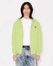 'KENZO Pop' embroidered zipped hoodie in cotton