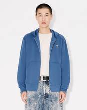 'KENZO Pop' embroidered zipped hoodie in cotton