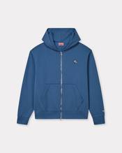 'KENZO Pop' embroidered zipped hoodie in cotton