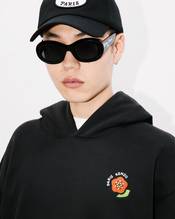 'KENZO Pop' embroidered oversized hoodie in cotton
