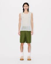 Tank top in mesh in cotton