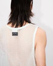 Tank top in mesh in cotton