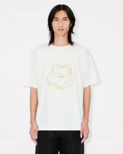 'Lunar New Year' embroidered oversized T-shirt in cotton