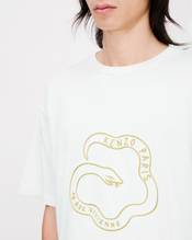 'Lunar New Year' embroidered oversized T-shirt in cotton