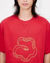 'Lunar New Year' embroidered oversized T-shirt in cotton