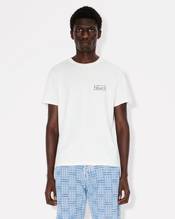 'KENZO Weave' embroidered slim T-shirt in cotton