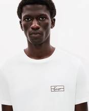 'KENZO Weave' embroidered slim T-shirt in cotton