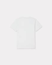 'KENZO Weave' embroidered slim T-shirt in cotton